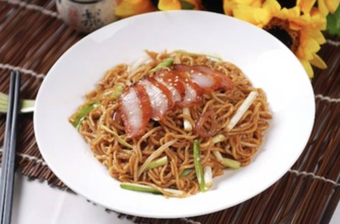 Pork Chow Mein (叉燒炒麵)